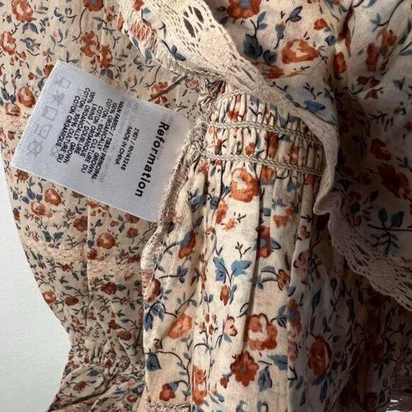 Reformation Roland Top - Fairy  size XS  Clearance - Picture 3 of 7